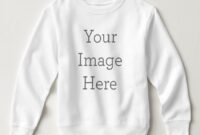 Sweatshirt own create zazzle